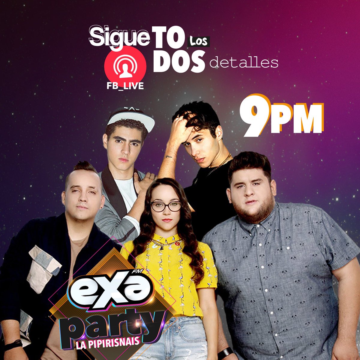 ExaFmLeon's tweet photo. HOY! 9PM @OmarYubeili y @Matisse_Mx en vivo en la #EXAPartyleon, en https://t.co/aDqTv4vjkO RT https://t.co/wJzFSnVyGC