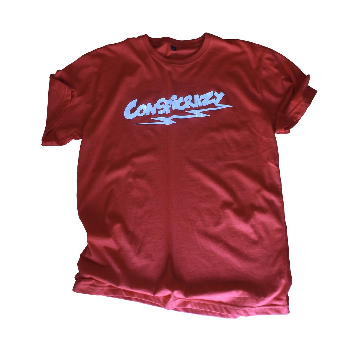 CONCRA | red | plastisol print | ready stock |  M , L , XL | IDR 85.000