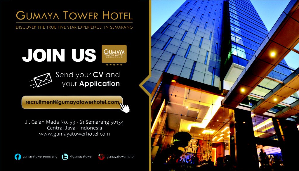 It's your opportunity to be part of our team. Join us at Job Fair Dinas Tenaga Kerja dan Transmigrasi