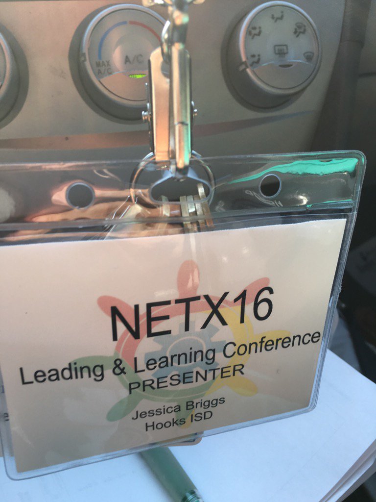 Briggsmath's tweet photo. #NETX16 #HISDlinkED super fun day!!! https://t.co/4IzBPNezuz
