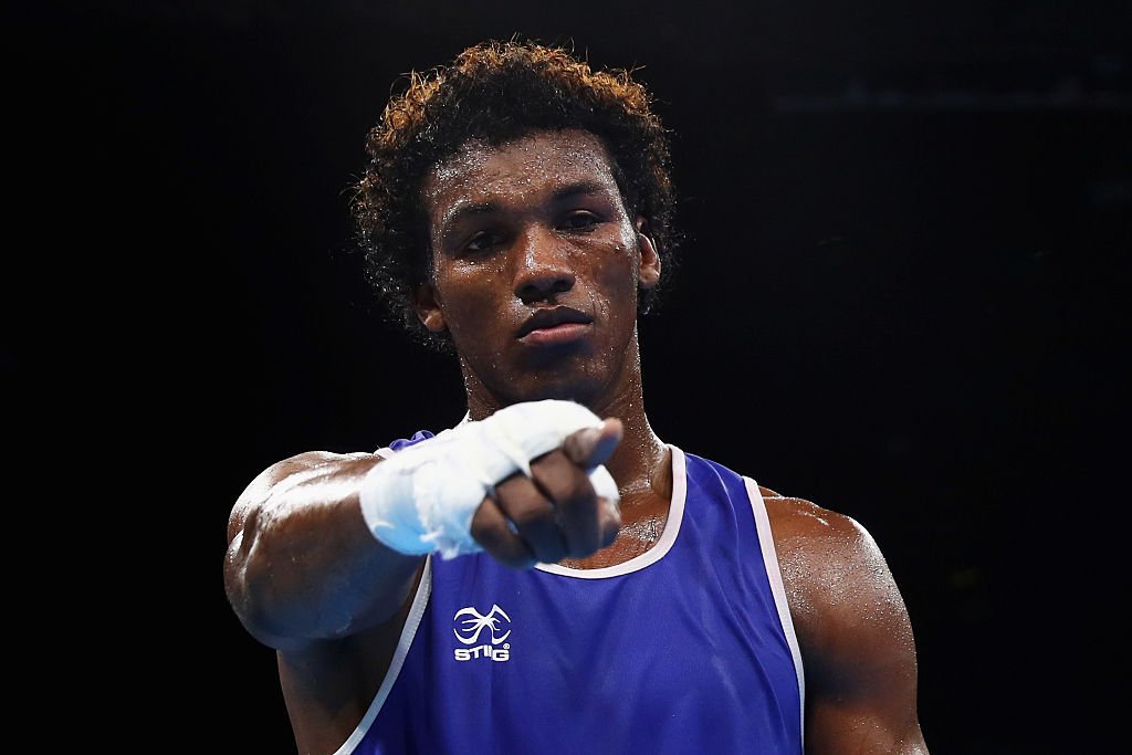 ¡CARLOS MINA AL CUADRILÁTERO!
Empieza la pelea: Carlos Mina vs .Joseph Ward (Irlanda) por 81kg de #Boxeo - #Rio2016