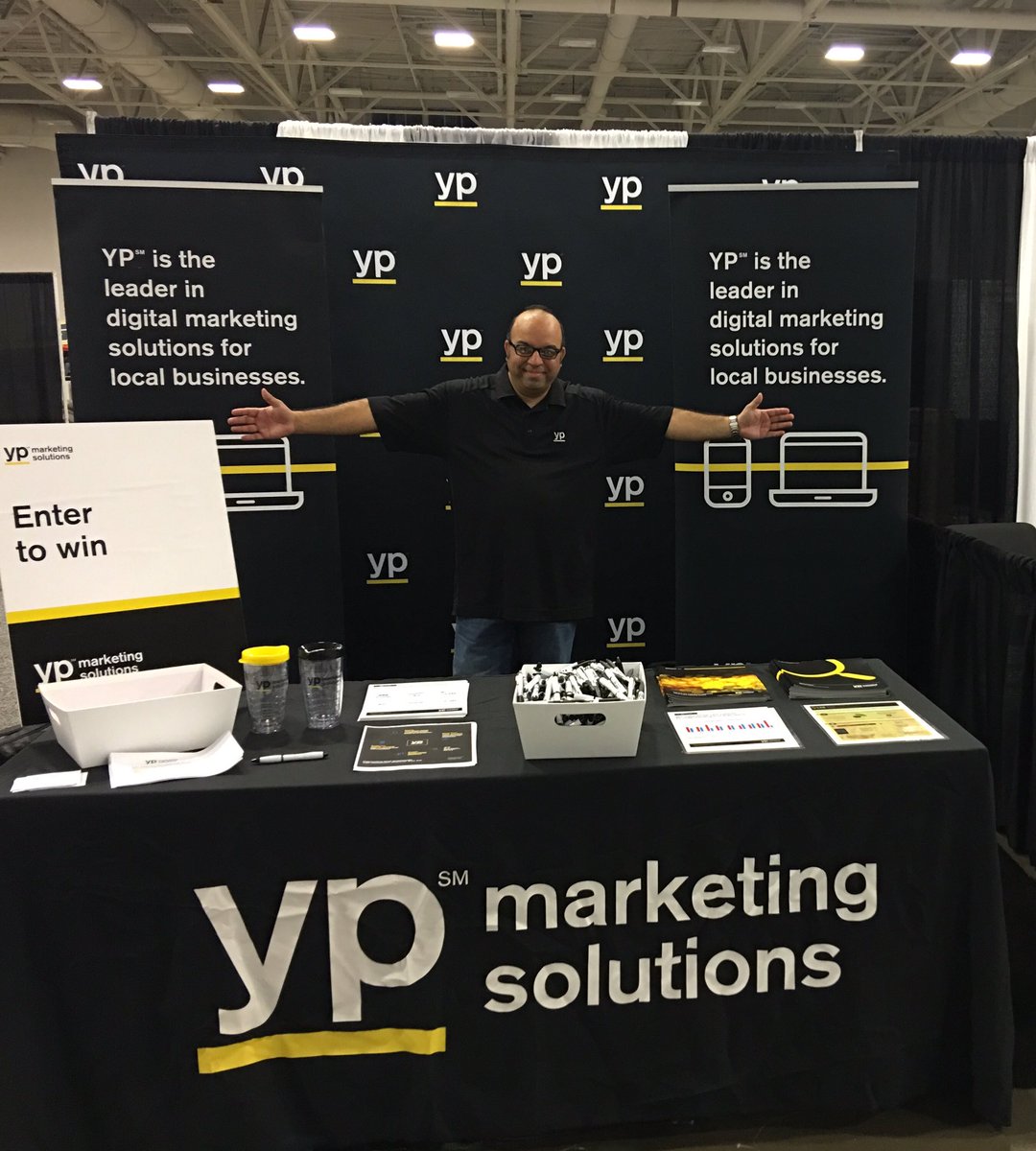 ivarbath's tweet photo. @ypforbusiness ready to go  @SWDC_Dallas #2016SWDC Stop by booth 835 &amp; let us help you with our Marketing Solutions https://t.co/chlRbWNbwC