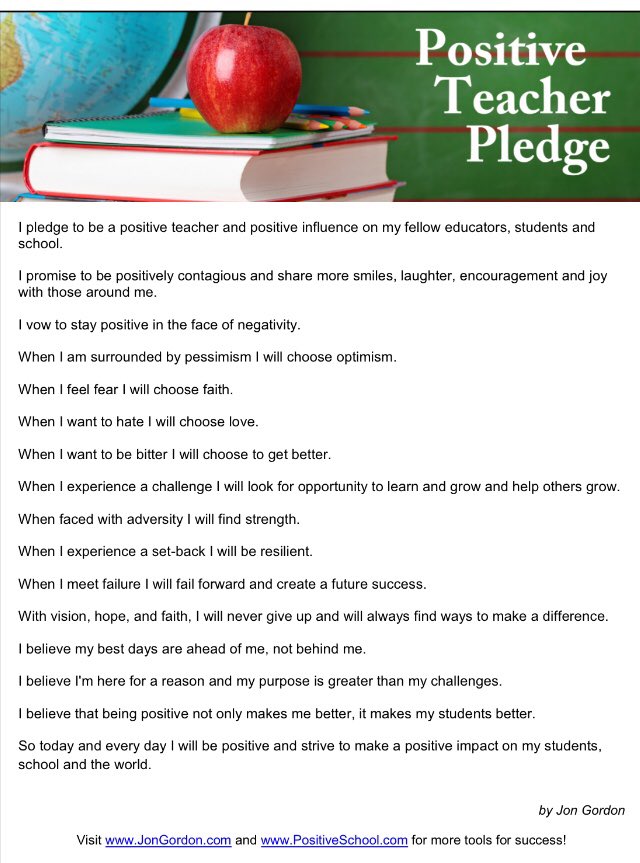 Teachers as you go back to school...