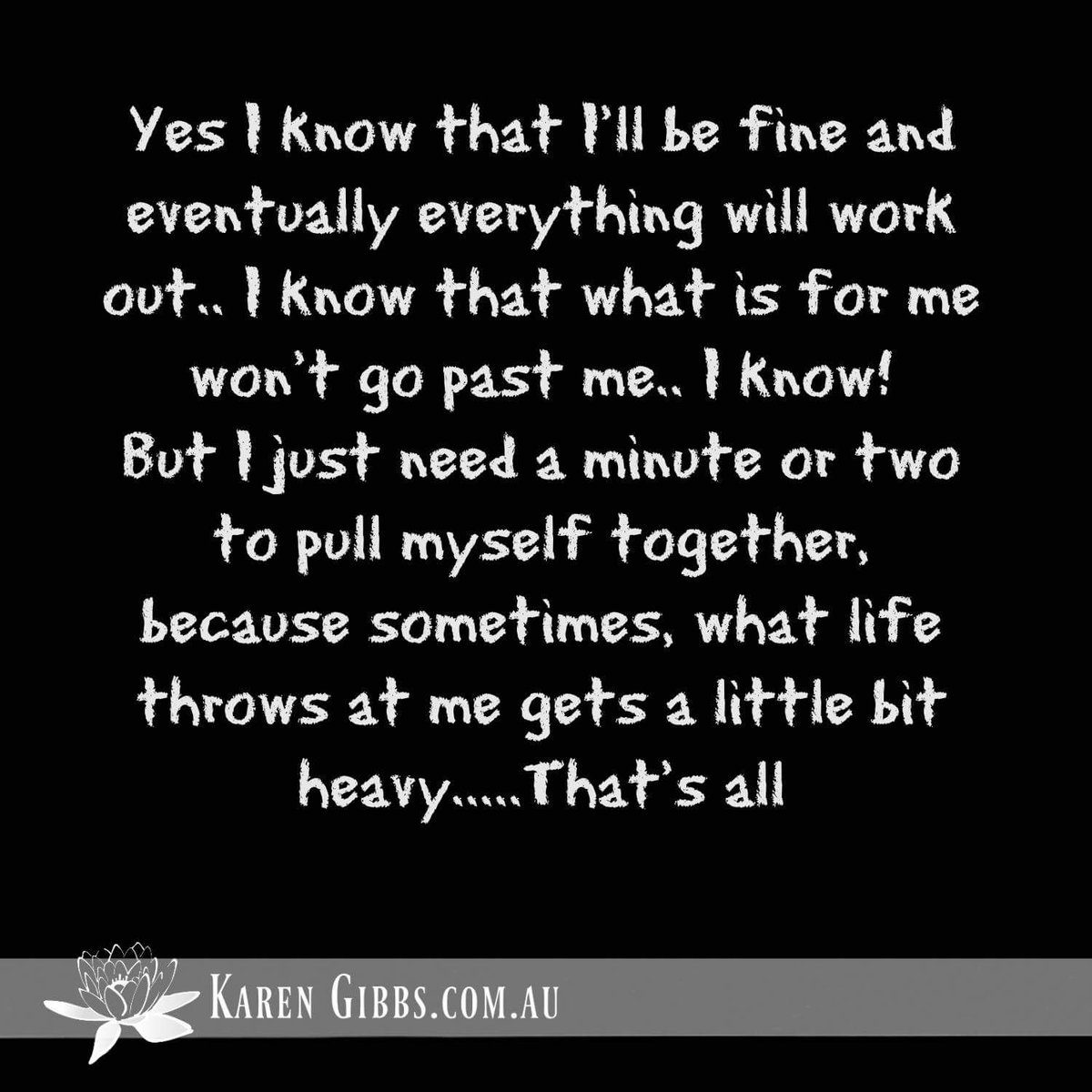 TimHolady's tweet photo. Life hits hard when your not looking for it https://t.co/YeAzb4pIKt