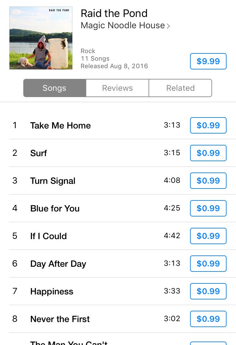 MNoodleHouse's tweet photo. Raid the Pond is now on iTunes and Apple Music. Spotify and other services are coming soon. https://t.co/IZ5FHxUEOu