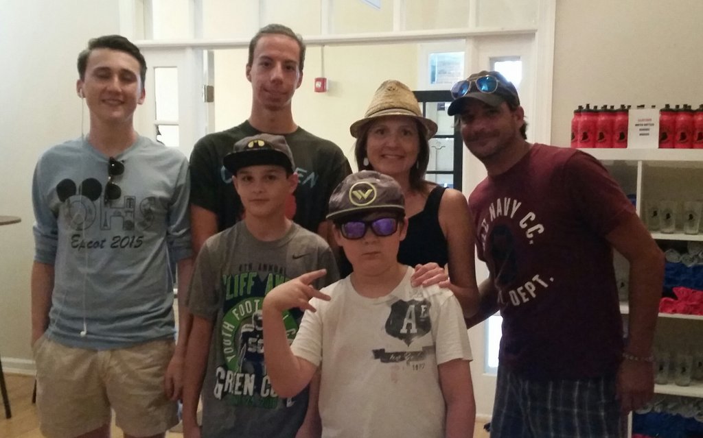 This cool crew is having #fun in #stsugustine on a #historic #scavengerhunt #adventure #lovefl