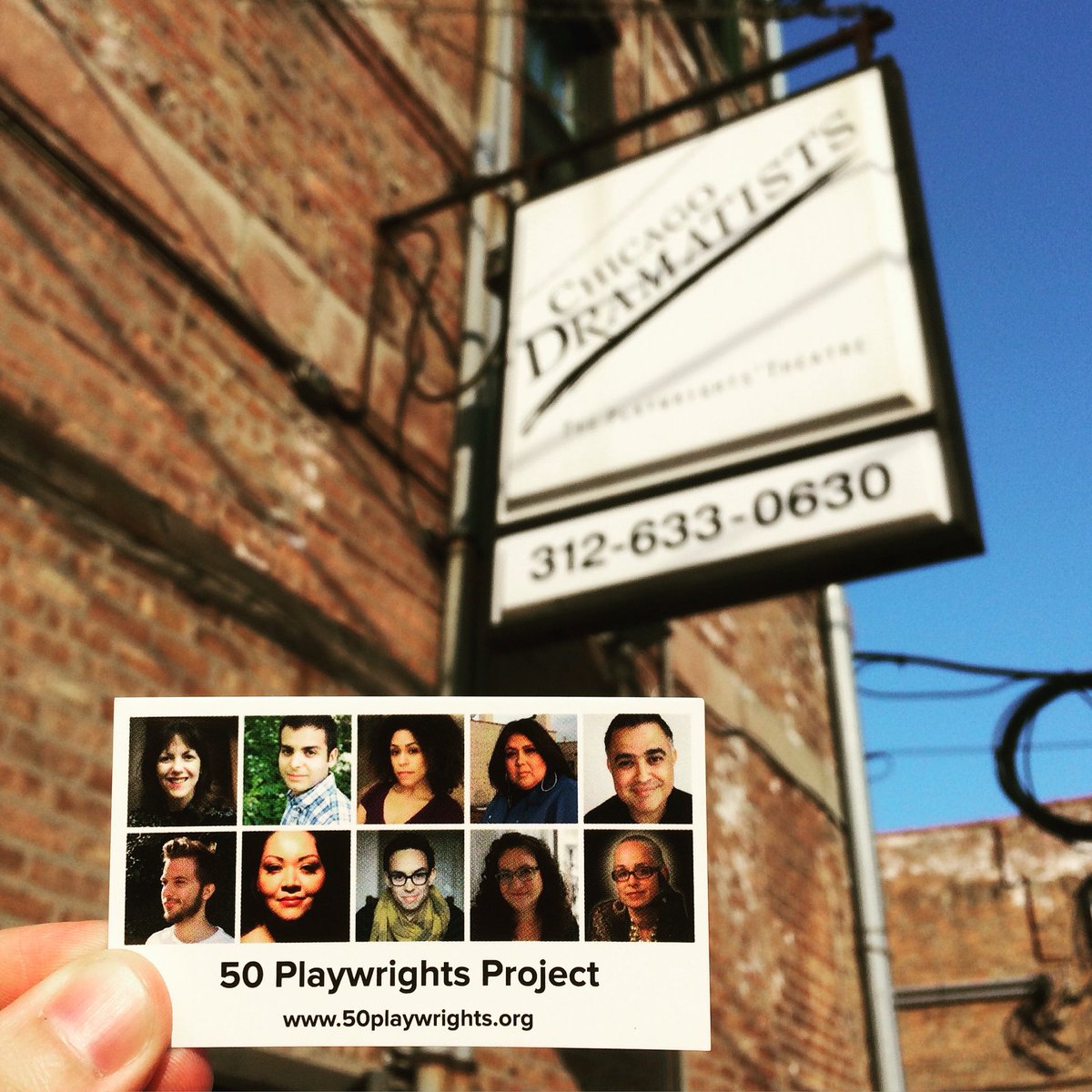 #50PP catching new work from the Fornes Playwriting Workshop tonight #CafeOnda