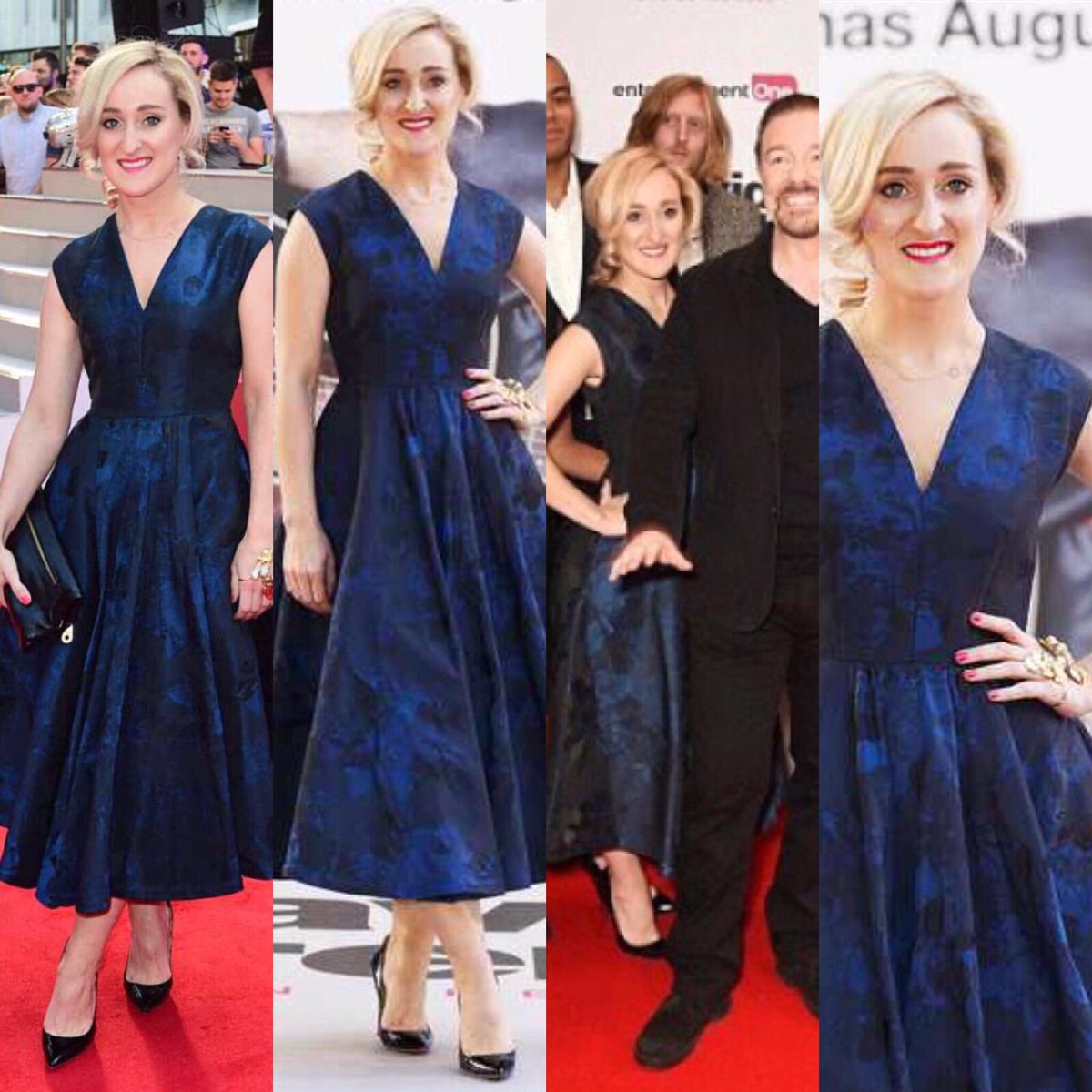 IAmAbbieMurphy's tweet image. That night that Ted took me to the ball💃🏻@ted_baker styled by @paintmylondon  #BrentsBack #premiere #LifeOnTheRoad