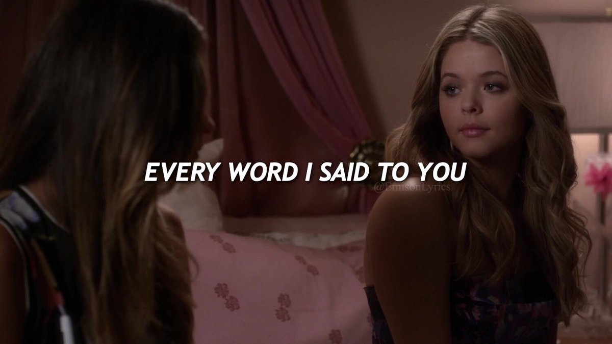 EmisonLyrics's tweet image. #Emison || Song: Haunted - Taylor Swift ❤️