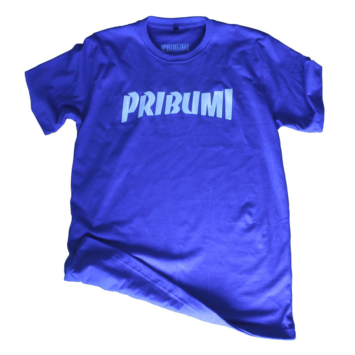 PRBM TRASH |  blue | plastisol print | ready stock | M , L , XL | IDR 85.000