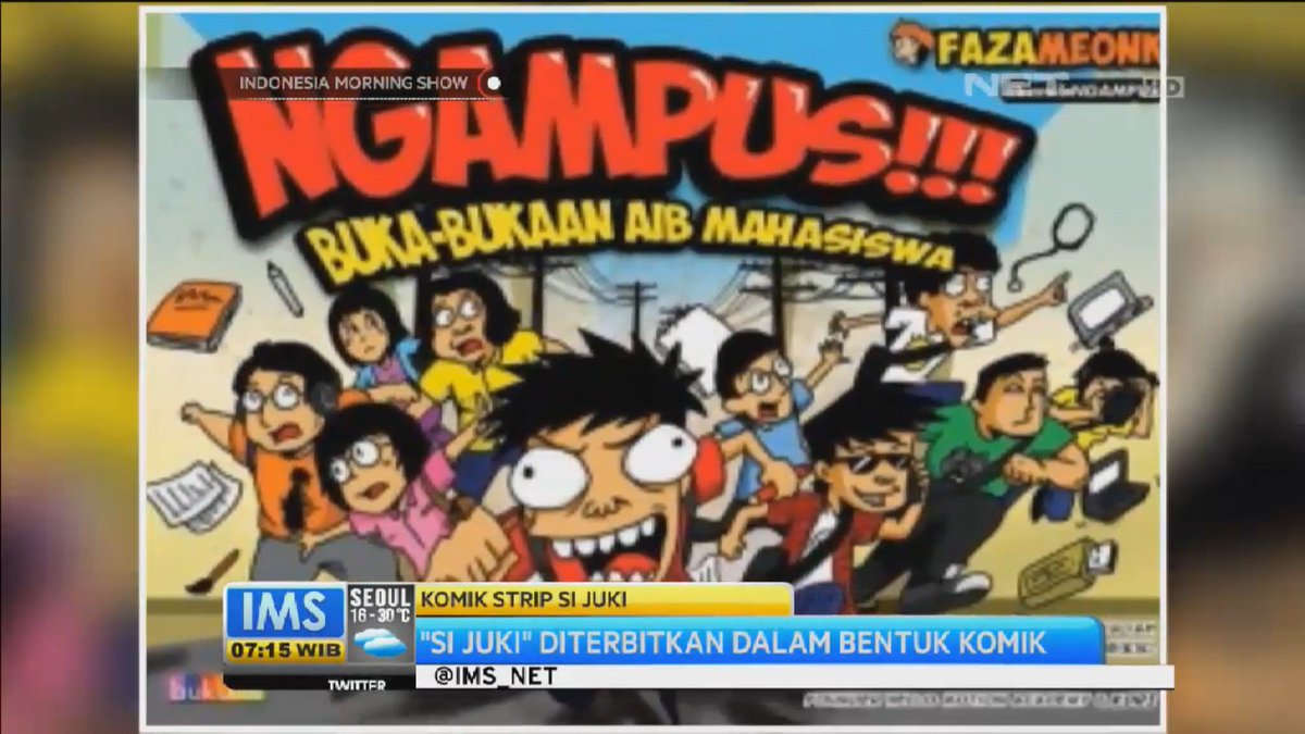 IndonesiaMorningShow On Twitter Si Juki Karakter Komik Lokal Yang