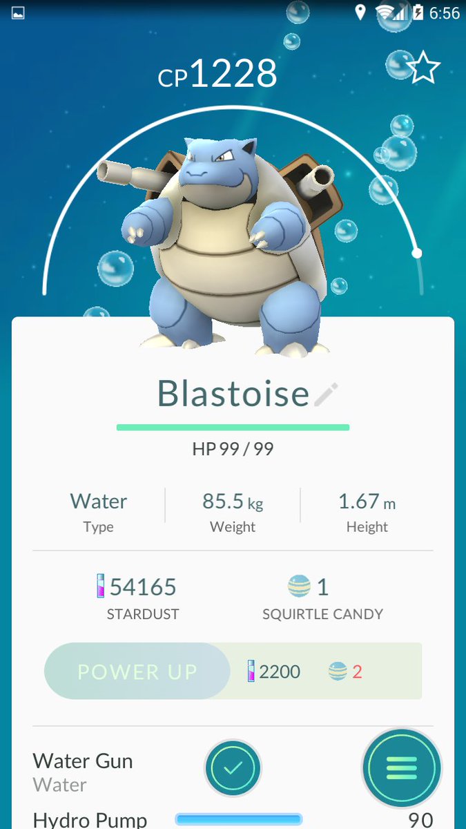 Azrrue's tweet image. Just got me a Blastoise, Thank you!
P.s Fort Mason,Black point, CA Great Squirtle Nest!
@PokeMeshApp