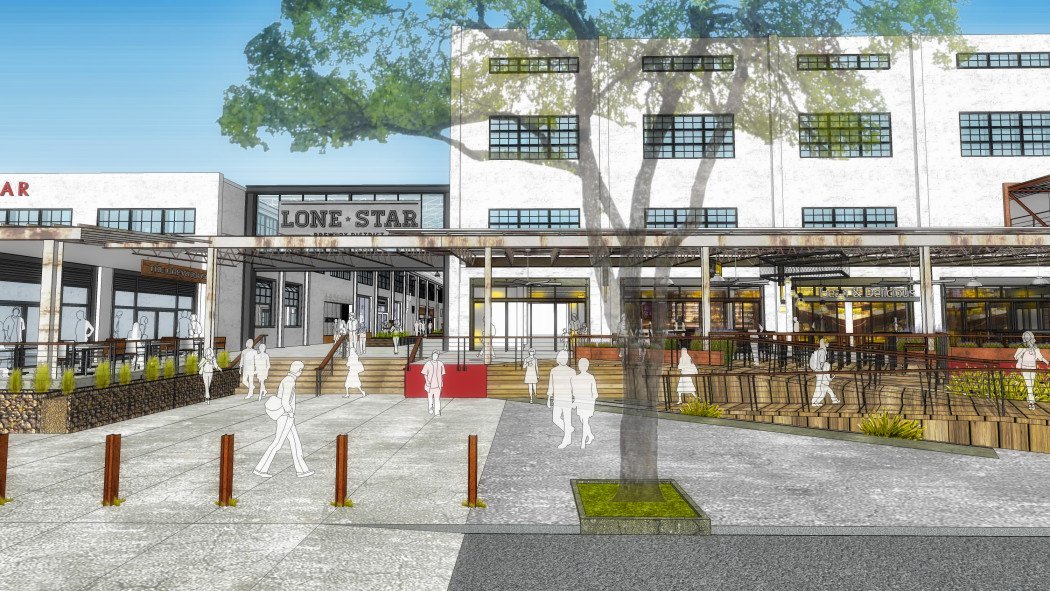SAReport's tweet photo. Ambitious Plans Take Shape at Lone Star Brewery https://t.co/eFfcUdjSI8 https://t.co/eI8FmLqSLq