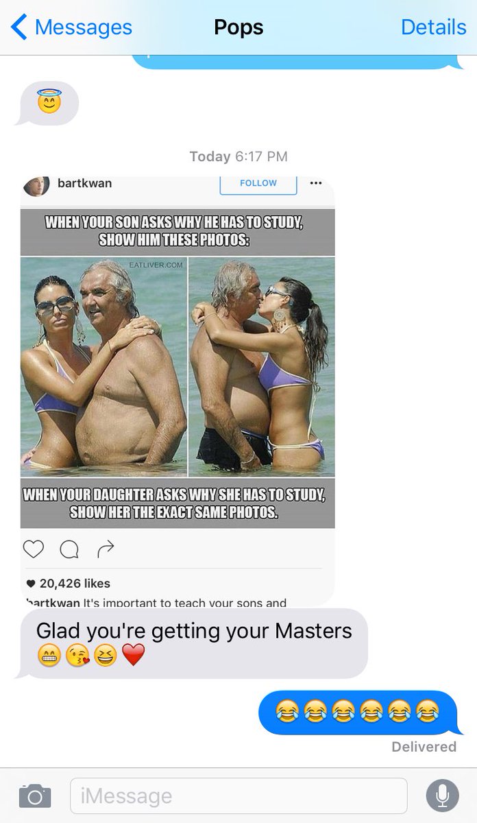 brittTsmith's tweet image. My dad @RevSeanSmith is a funny one! Two week countdown till I&apos;m done with graduate school #hellomasters