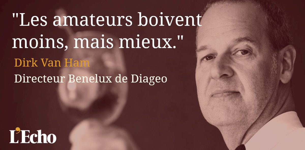 lecho's tweet image. Le patron de #Diageo Benelux fait le point sur le marché des #spiritueux bit.ly/2b9Rlde #alcool