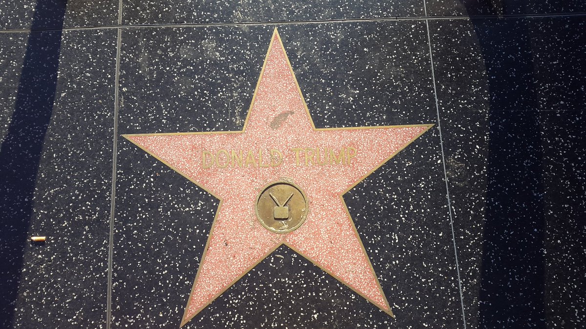 VLongo_IG's tweet photo. Ha anche la stella nella Walk of Fame.. #DonaldTrumpHistory #Trump #USpresidentialelections https://t.co/9tgnNzc0gf