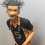 ハイキューフィギュアにつけま!？!モヒカン田中龍之介!