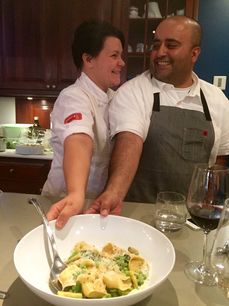DoucetteDawn's tweet photo. #LDSsummerdine @LesDamesBC @nextjenGF beautiful dinner, thank you Jen &amp; Hamid and happy happy @jozanney https://t.co/ACMG1nGgcQ