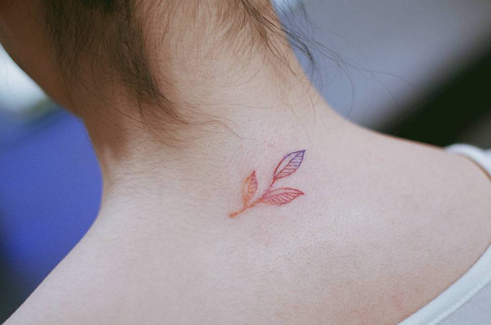 Image result for minimalist tattoo maple leaves  Beautiful small tattoos  Maple leaf tattoos Small tattoos