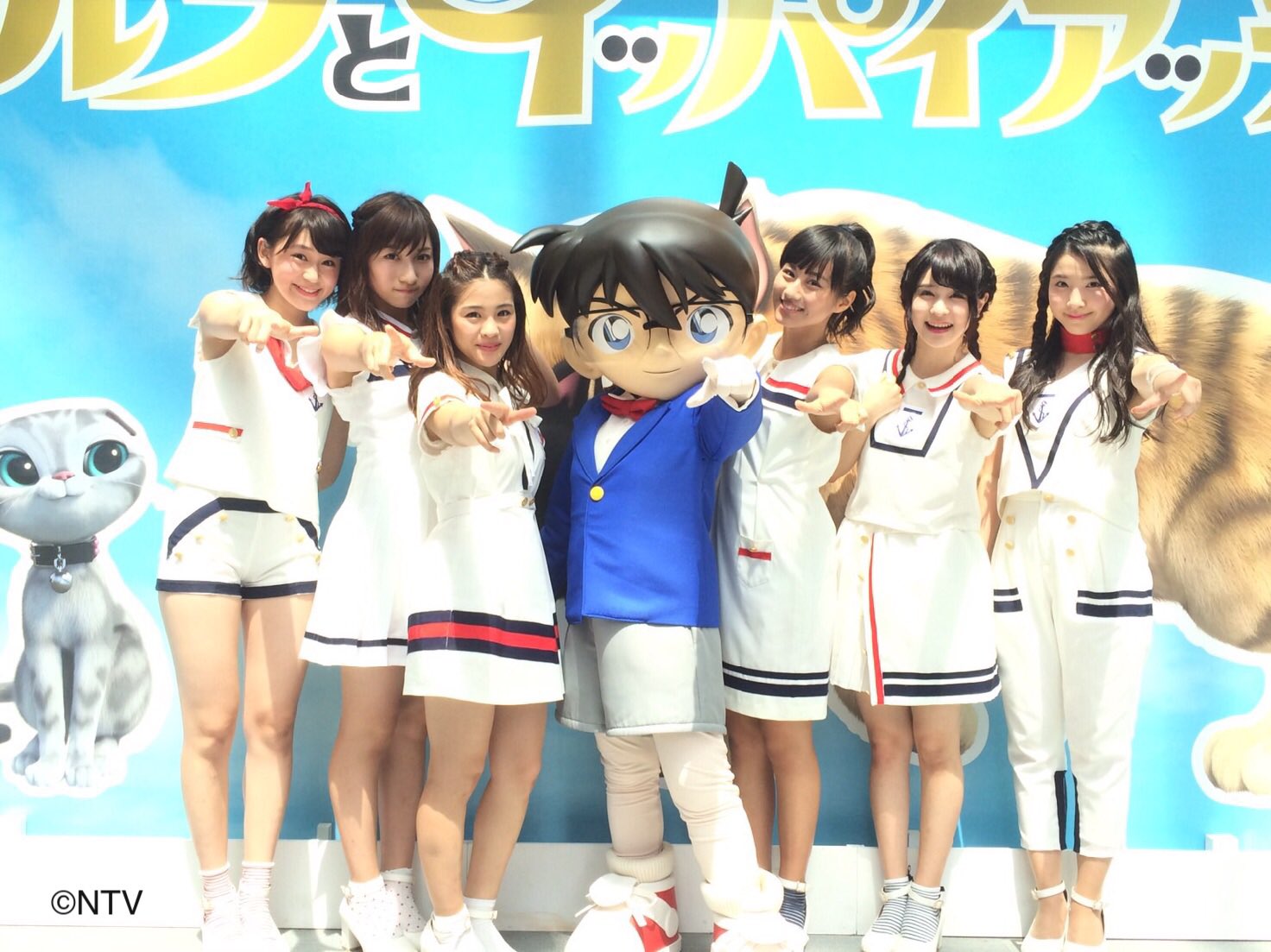 超 汐留パラダイス ぱらだいすたぁ アツいライブパフォーマンスが終了 この後は La Pomponメンバーとコナン君による握手会実施 O Cd予約購入で参加可能 汐パラ Lapompon 名探偵コナン T Co C4ur3axm3z Twitter