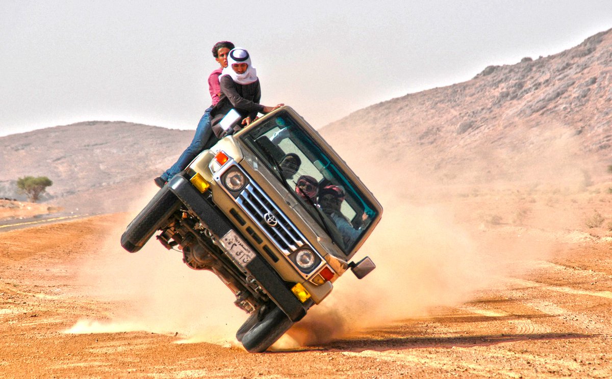 AlArabiya_Eng's tweet photo. While most #Saudi|s welcome stricter penalties on #drifting, many think it is not enough: https://t.co/lIXRGRw7Uz https://t.co/bsFu6G5eEs