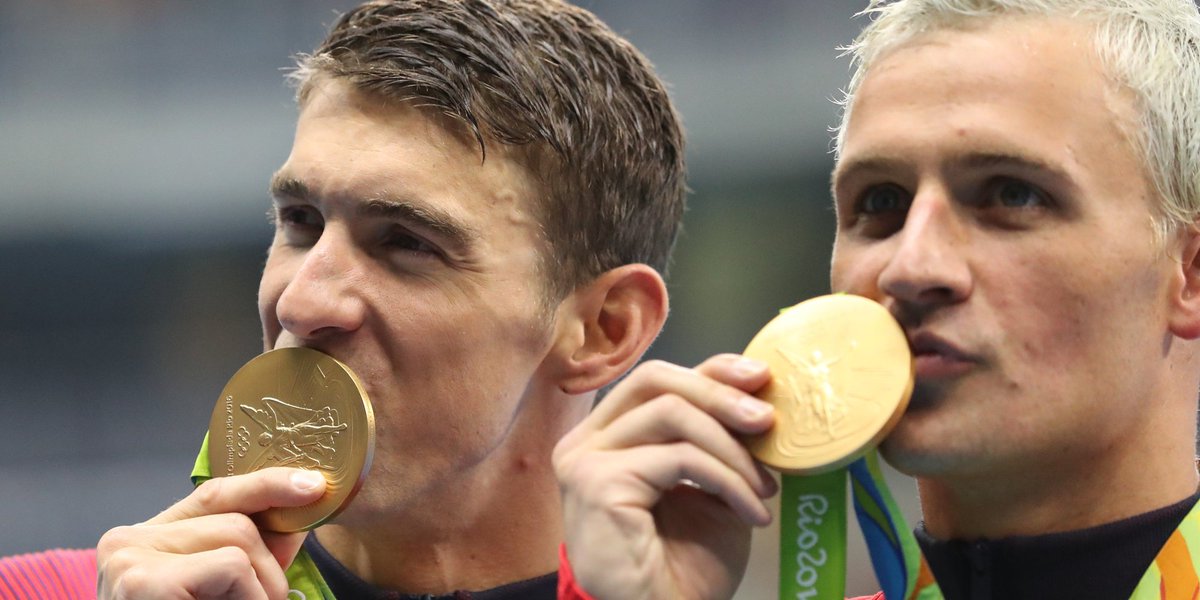 HuffPost's tweet photo. Lochte’s about to become the second-greatest swimmer ever and no one’s talking about it https://t.co/HPldPhE3T0 https://t.co/zEAyZPPAB6