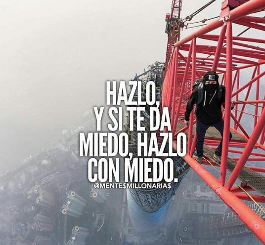 GMism's tweet photo. Como quiera hazlo, valdrá la pena... #Atrévete https://t.co/12cORiFSzX
