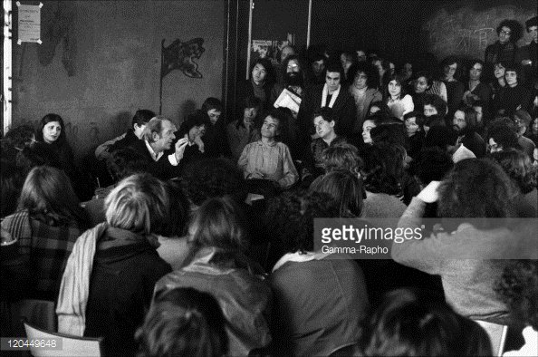 mosabou's tweet photo. Gilles Deleuze at the University of Vincennes https://t.co/wGgs3GLPQm https://t.co/Shd5Xb819I