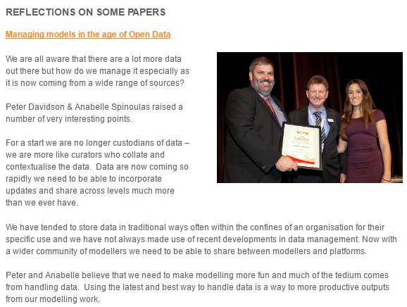 TransPosition93's tweet image. SPOTTED! Peter Davidson and Anabelle Spinoulas in the August issue of the AITPM Newsletter. #AITPM2016