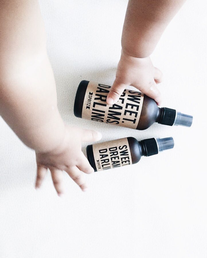 happy_spritz's tweet photo. One for you, one for your mini. Helping babes sleep tight and dream sweet ✨ // snap by @moccadocious https://t.co/VKXQgHAplh