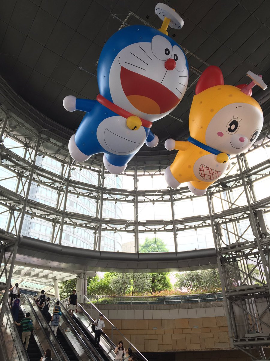 Oh whaaaaat! #Roppongi is all about #Doraemon today