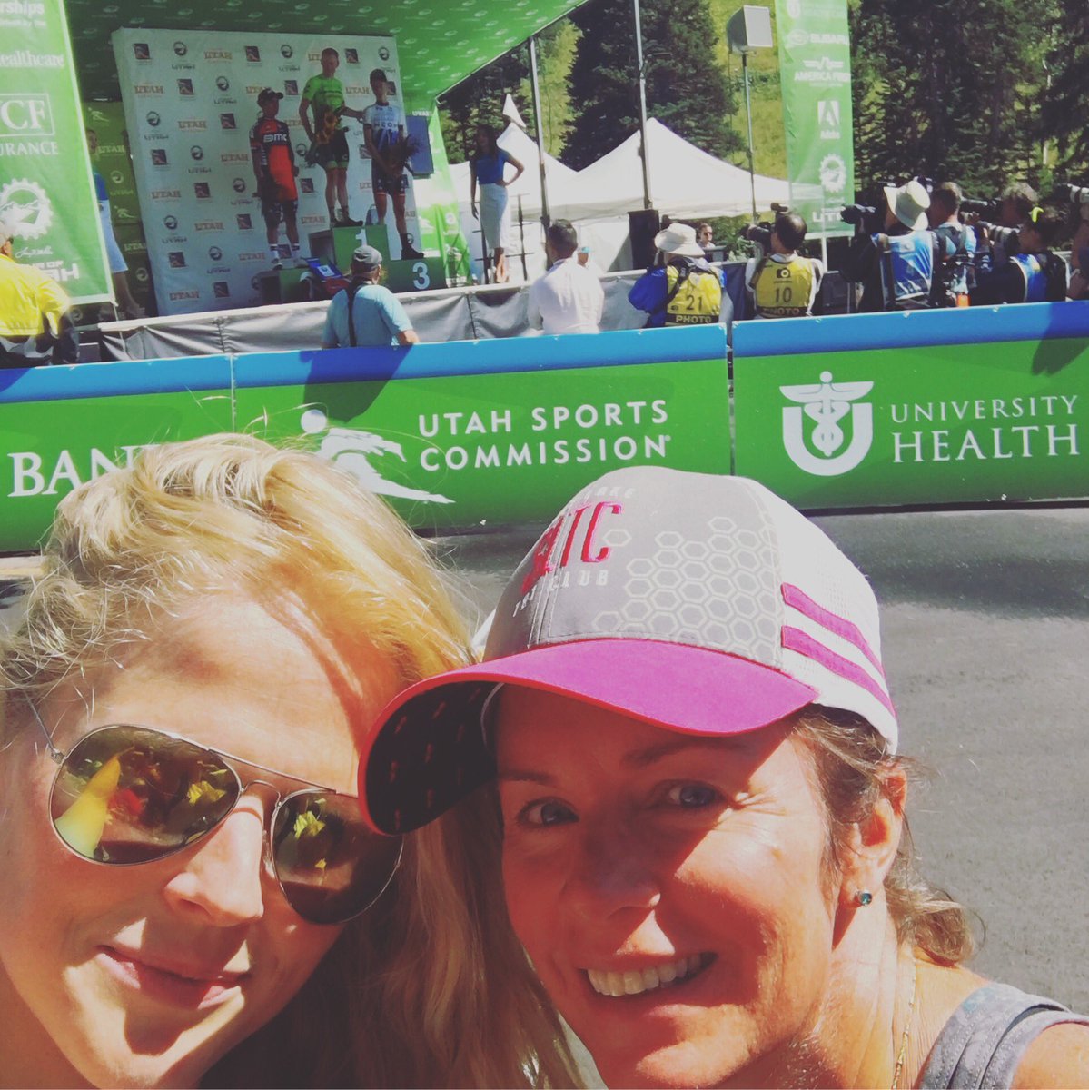 CoherenceMed's tweet photo. Missing watching the tour of Utah with @Heather_Hagan & kiddos. Great cycling & friends โค๏ธโค๏ธโค๏ธ @TourofUtah #uuhc https://t.co/HqZGUOReRw