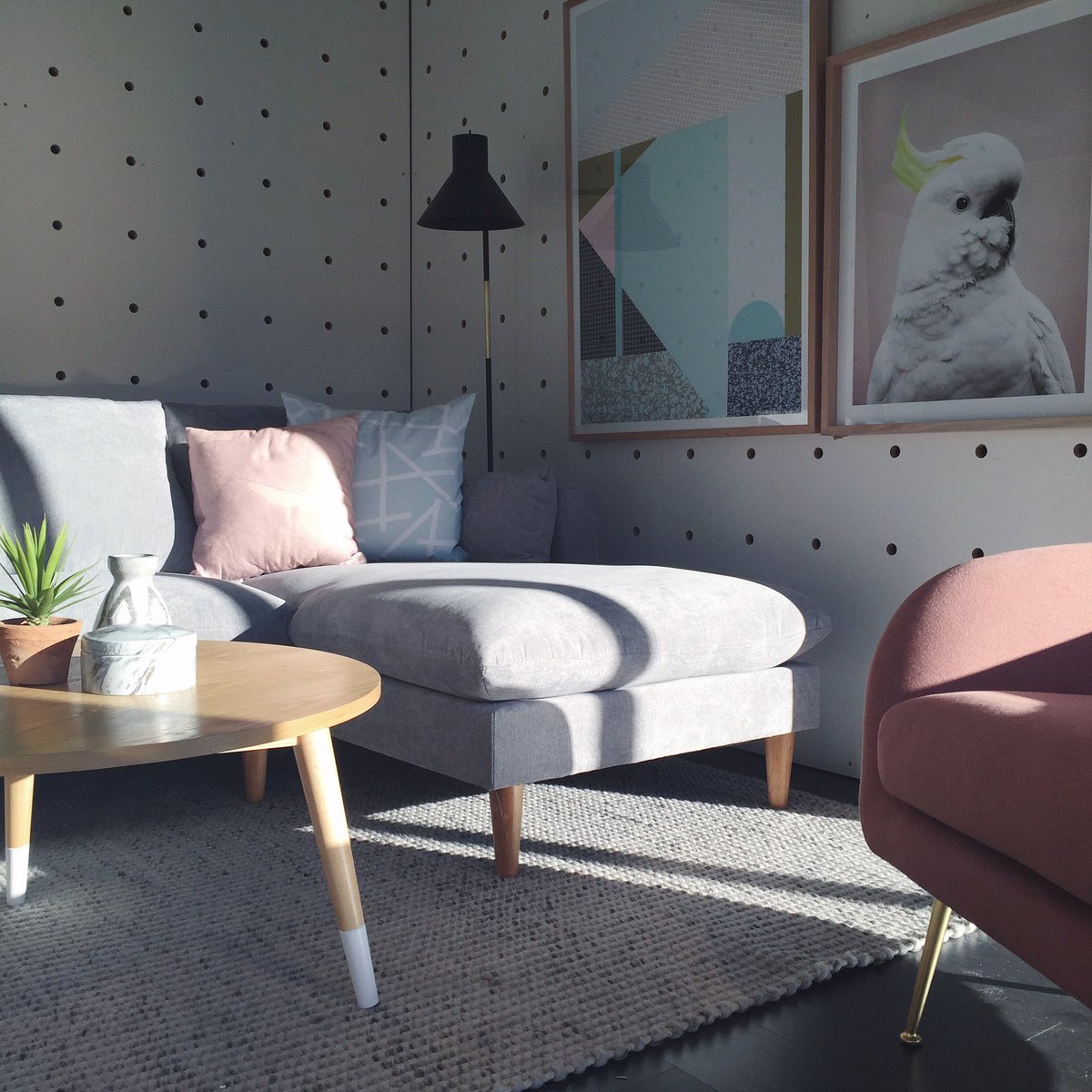 Enjoying the ☀️☀️☀️.

#pink #armchair #furniture #Sydney #interiordesign #homedecor #goals #sofa #inspiration #inspo