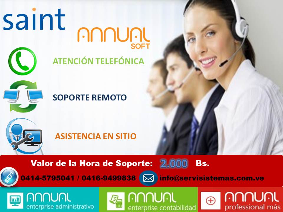 CaraboboAvisa's tweet photo. .@servisistemasv: #OFERTA en Soporte #Saint Administrativo #sysventa Campo de Carabobo #Carabobo https://t.co/O8BLOwbjpM ☎04145795041