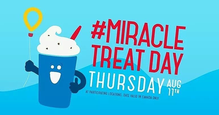 MokaSpa's tweet photo. It's a great day to have an ice cream for an Amazing cause!!! #dairyqueen #miracletreatday https://t.co/DpVXrAxhOL