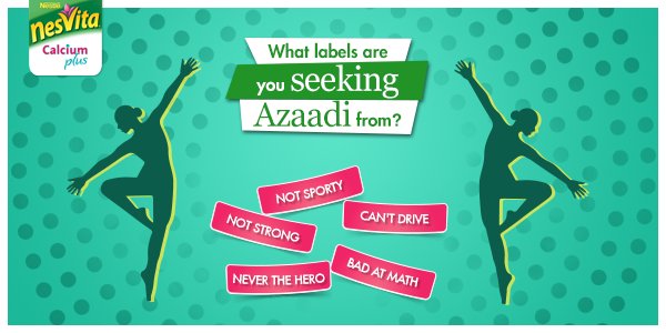 MeinHunStrong's tweet image. Want to break free from the shackles of stereotypes? #DekhaDoStrength