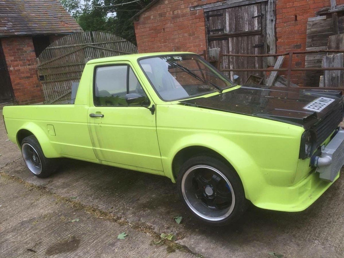 modified vw caddy mk1