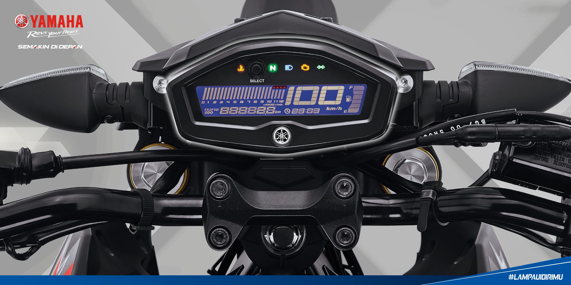 Yamaha Indonesia on Twitter "Speedometer yang dimiliki Xabre sudah