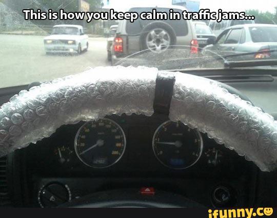 The solution to stay calm in traffic jam buff.ly/2aNamzL