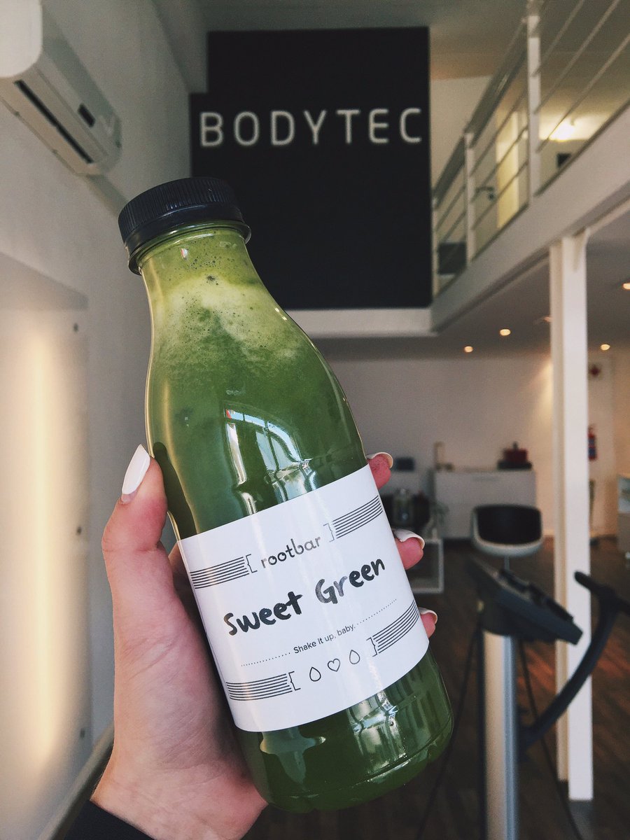 Fueling up on some sweet greens after a <a href="/BodytecSA/">BODYTEC</a> session 🌿 <a href="/RootBarSA/">RootBar</a> #rootbar #keepingitlocal