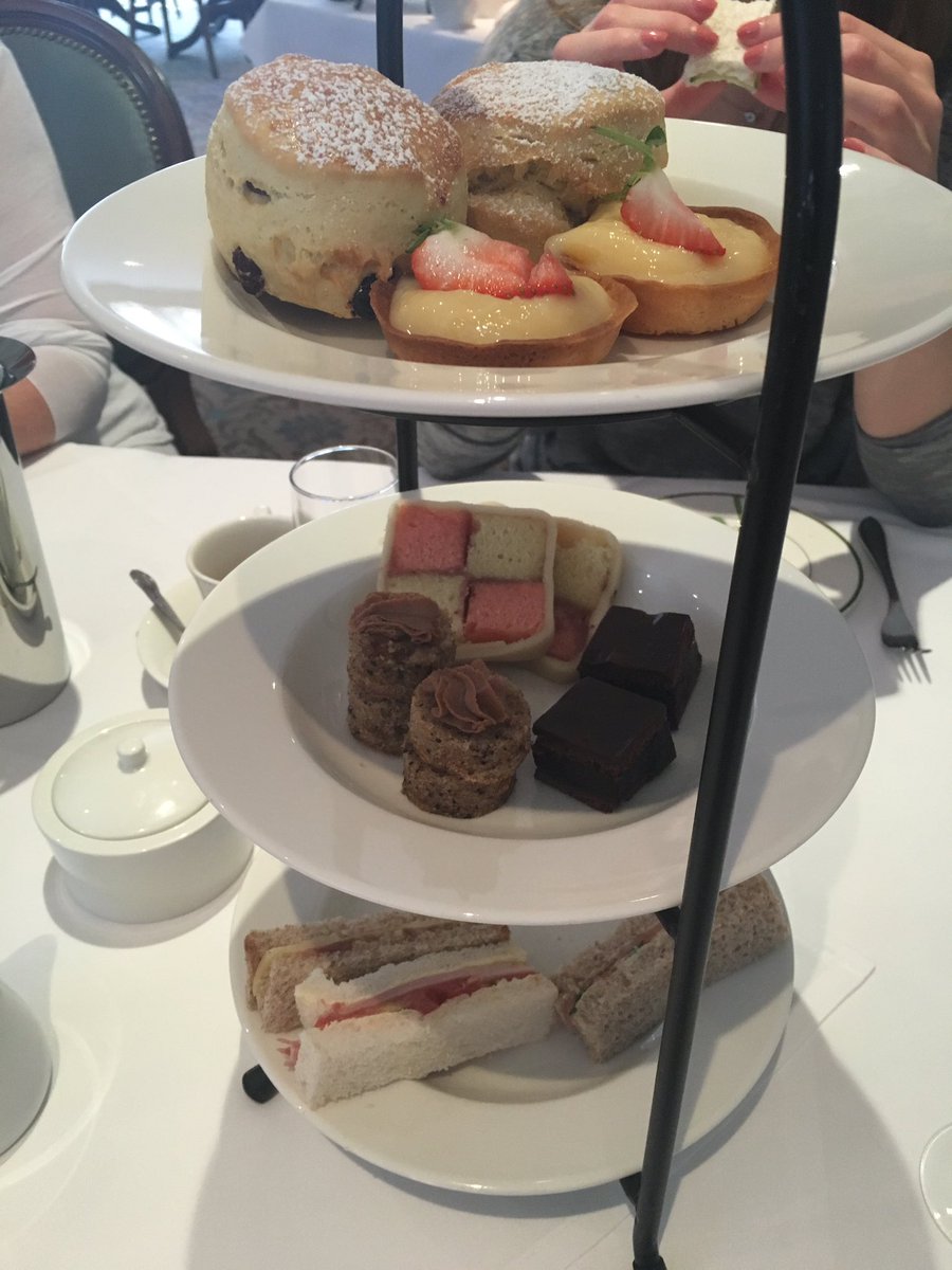 Yummy afternoon tea at <a href="/mountsomerset/">Mount Somerset Hotel</a> after a great spa day yesterday #AfternoonTeaWeek