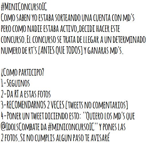 Editamos_Todo_'s tweet photo. Quiero los mds que @IdolsCombate #MiniConcursoIC https://t.co/RVahHn6Eib