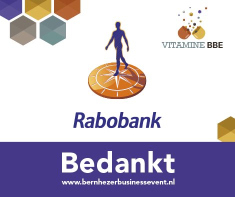 Bedankt @RaboOssBernheze als Eventsponsor.Weer wat extra vitamine erbij… #sponsoring #dankjewel #15oktober #applaus