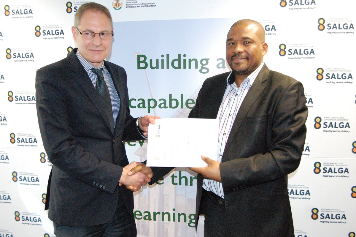 SALGA &amp; National School of Government signs MOU that grow leadership pipeline that will leave councilors empowered.