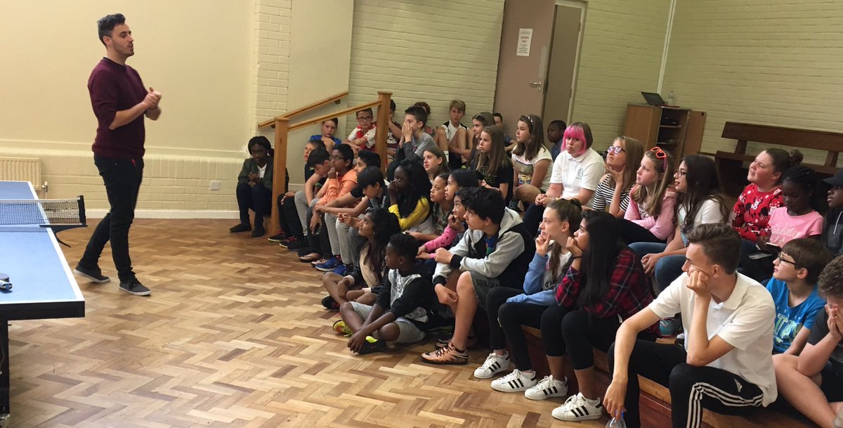 Father_Dominic's tweet photo. #FieldofDreams warmly welcomes Jac @Poetrytosucceed - inspiring our children with spoken word poetry... #opportunity https://t.co/HcmUbbOpqa