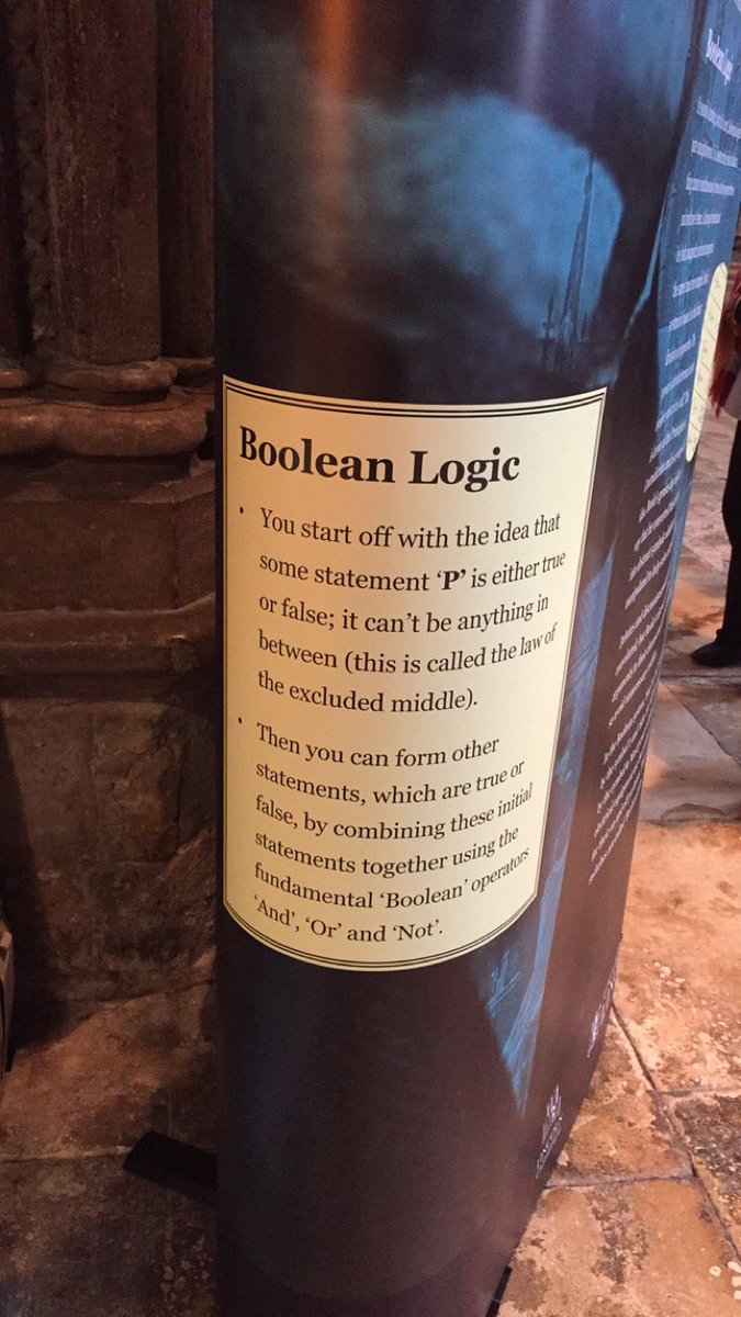 LincsCathedral's tweet image. Find out what&apos;s going on in the Nave today. #booleanlogic