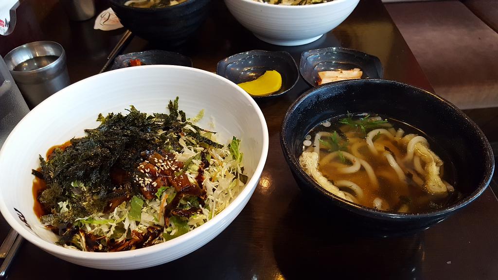 #장어덮밥 #우동