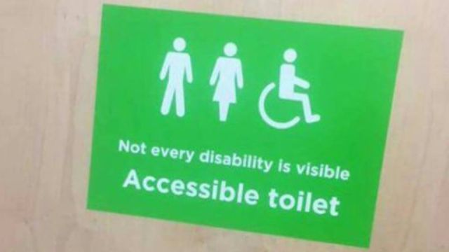 AccessAbleUK's tweet image. Asda’s new accessible toilet sign praised by people with invisible illnesses bit.ly/2aW7X5F