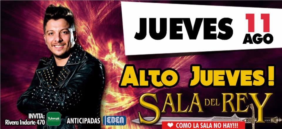 Estamos a solo unas horas del #AltoJueves en la #SalaDelRey. Me acompañas?
