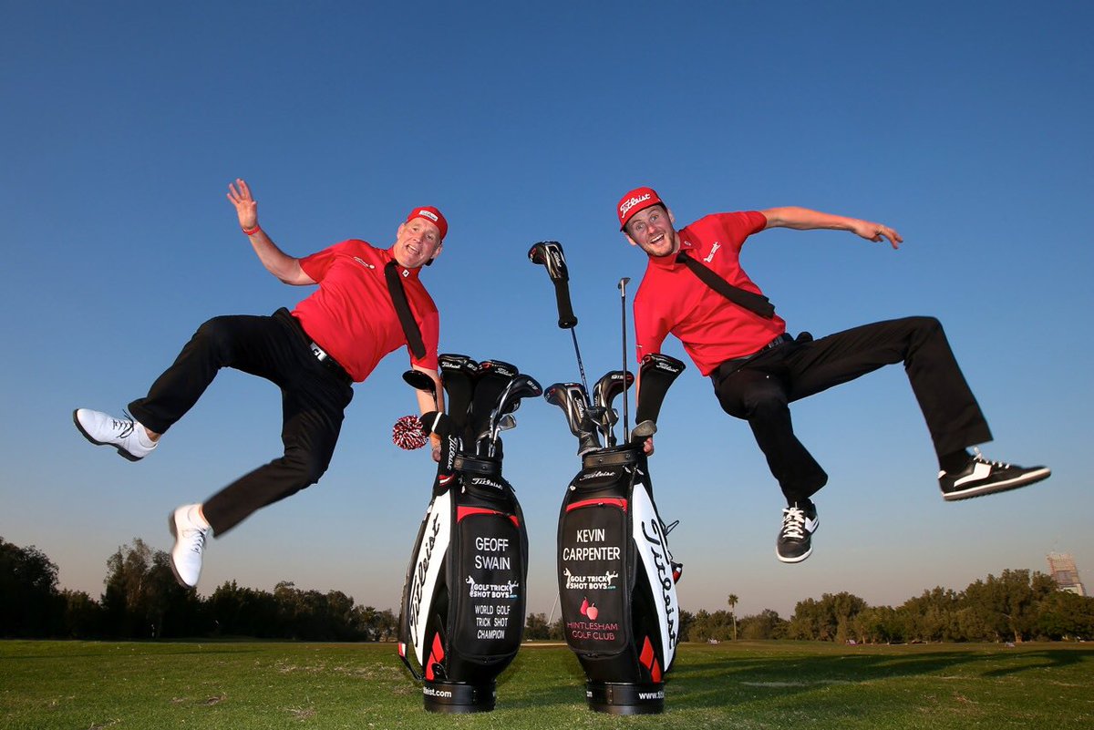 golfunplugged's tweet photo. Going to having some fun tmrw with @BeefGolf for the @TheNJFoundation  @GolfTrickBoys back together for a belter! https://t.co/1M9Al7pgAo